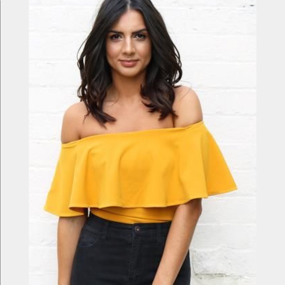 Off the shoulder top